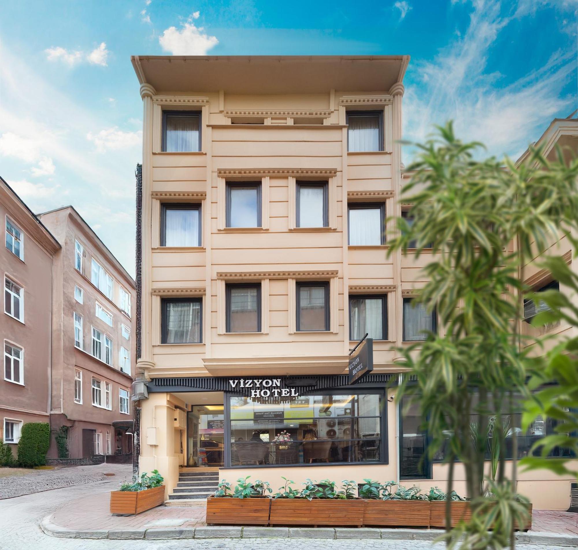 איסטמבול Vizyon Hotel - Old City מראה חיצוני תמונה